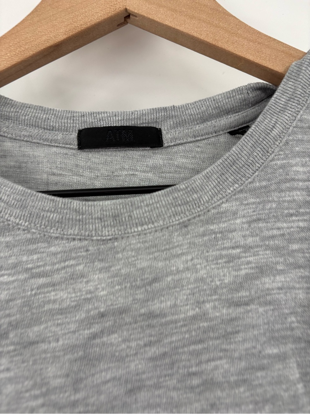 ATM Anthony Thomas Melillo Schoolboy Slub Tee Gray Pima Cotton M - Picture 9 of 14